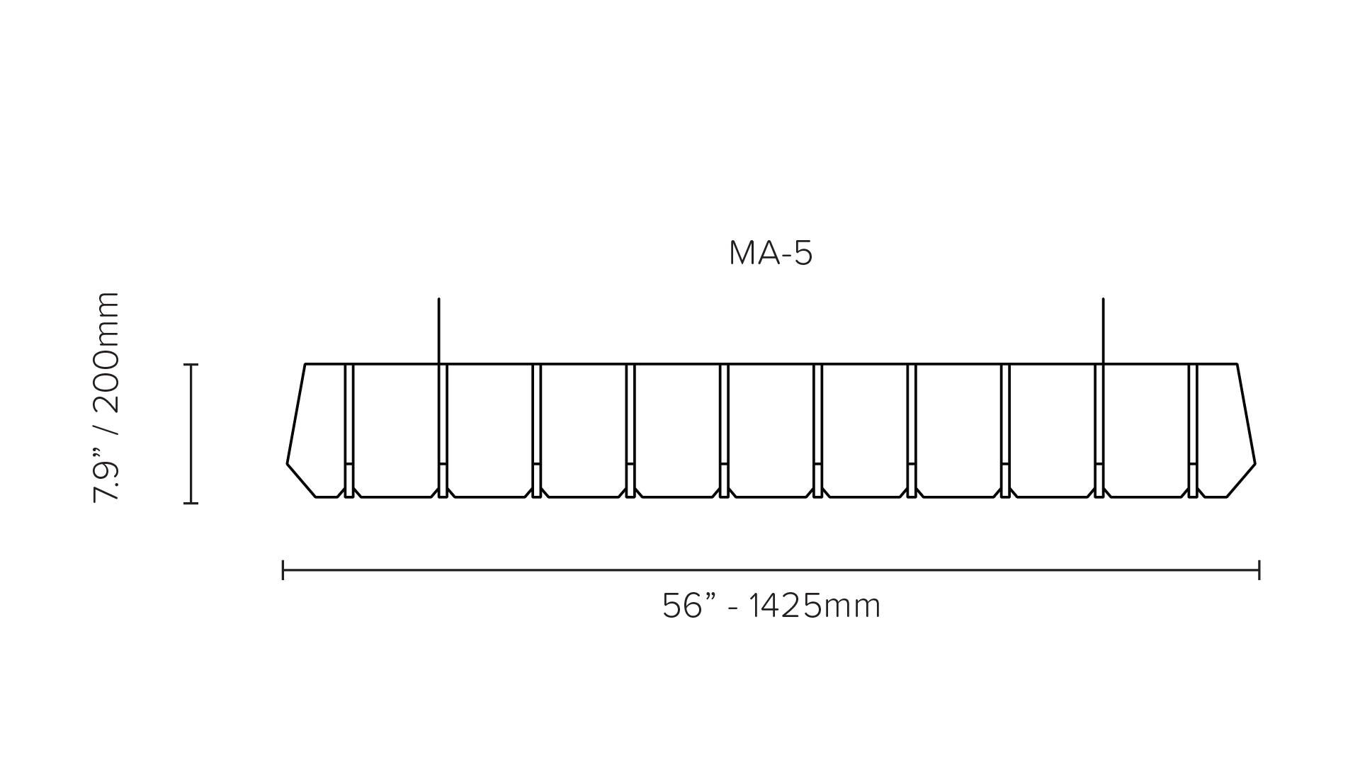 Product size diagram