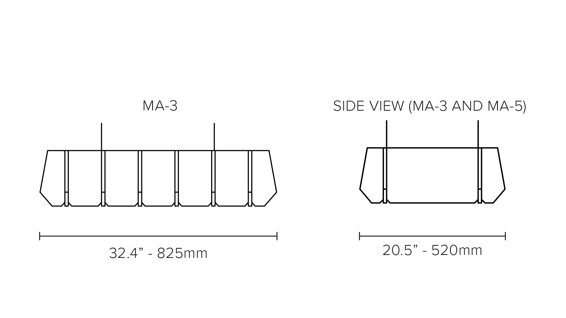 Product size diagram