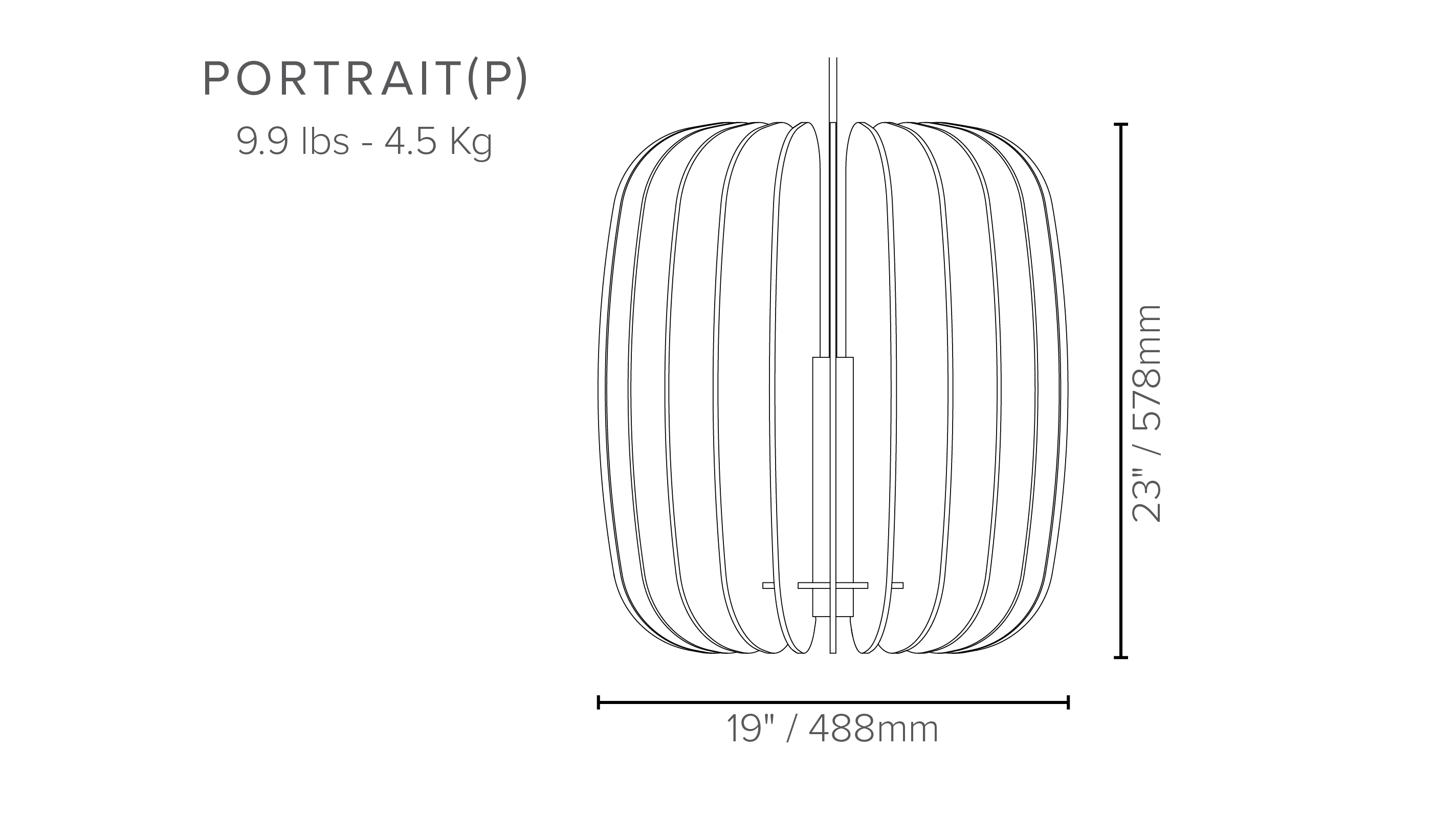 Product size diagram