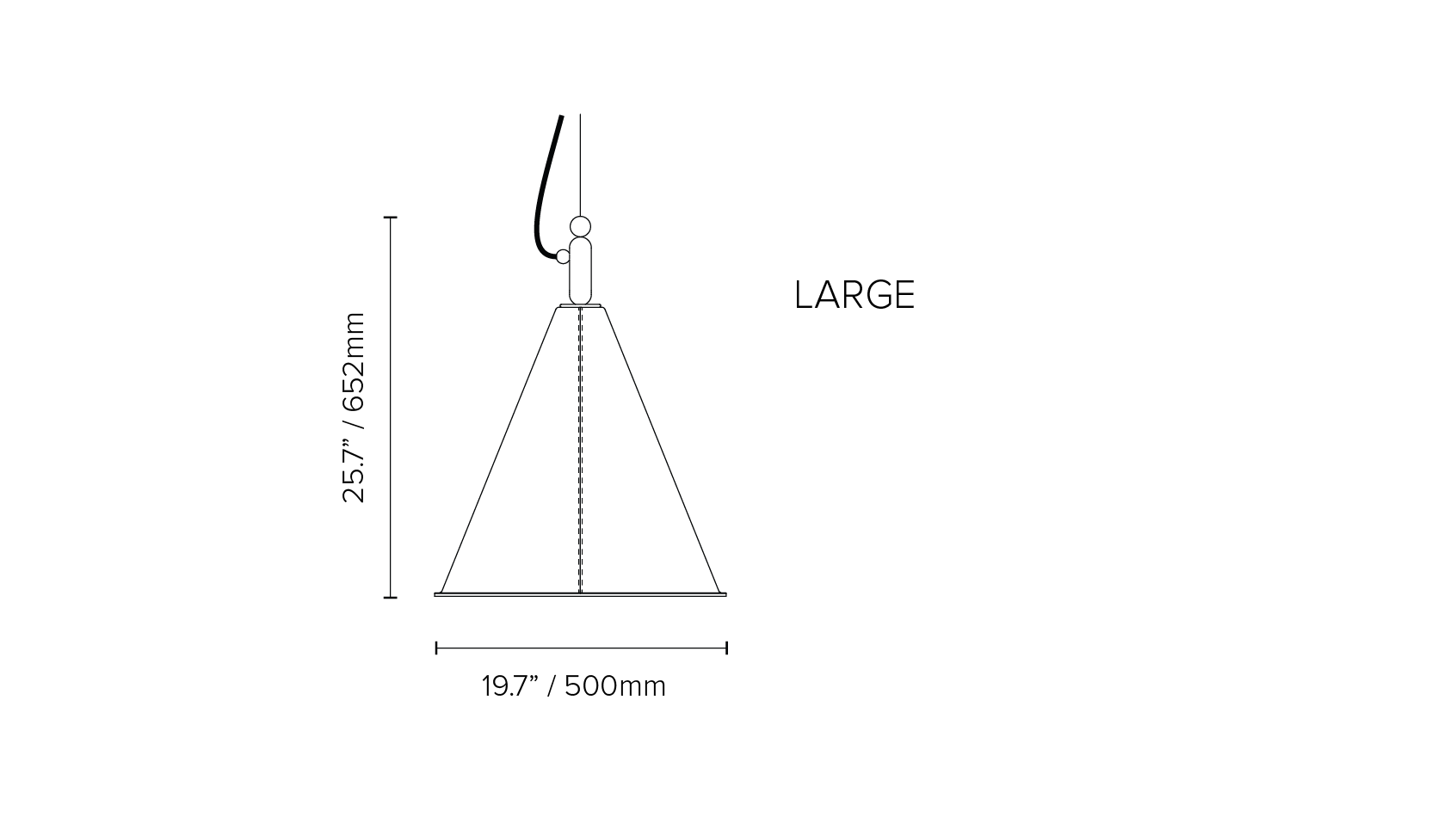 Product size diagram